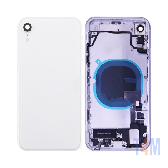 Back Cover with Frame+Flex+Vibrator Apple iPhone XR White